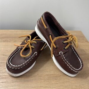 Sperry Brown Boy’s Boat Shoes